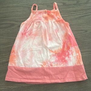 Miles baby melon tie dye cami dress